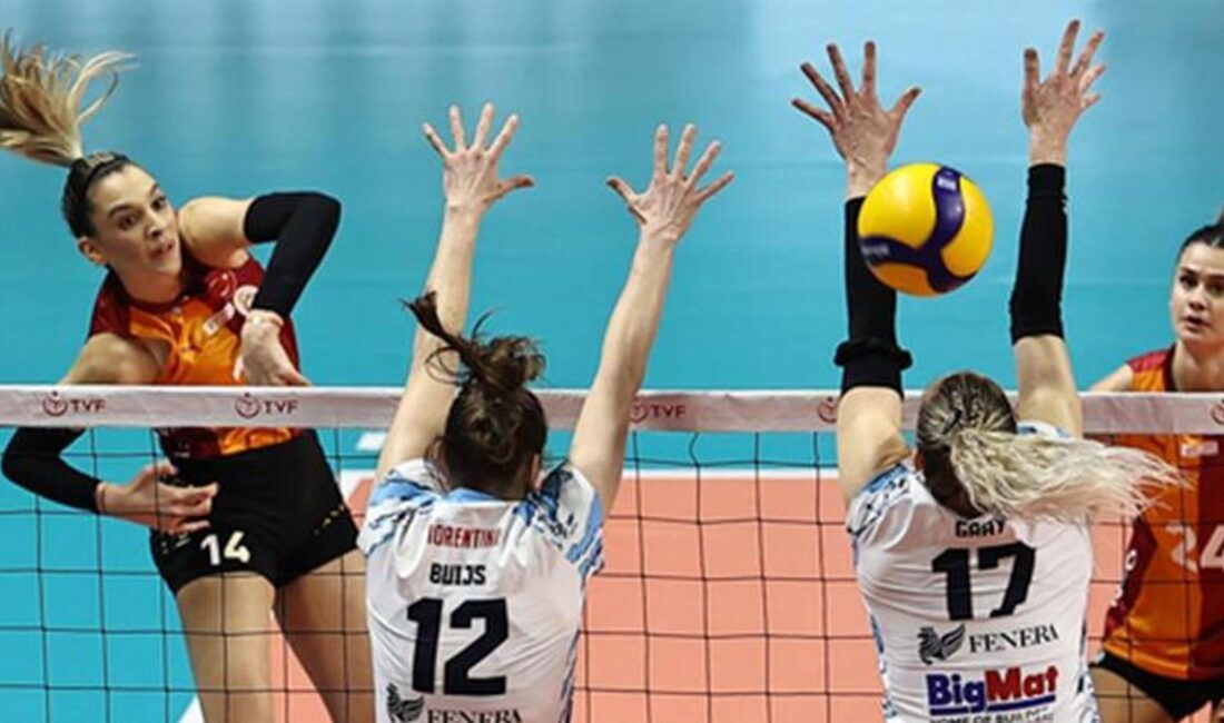 Galatasaray Daikin Kadın Voleybol Takımı, CEV Challenge Kupası'nda İtalya'ya karşı
