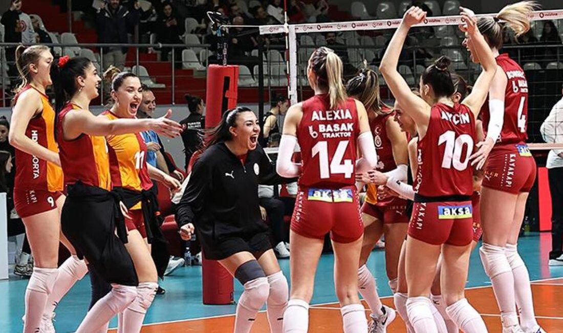 Galatasaray Daikin, Vodafone Sultanlar Ligi'nin 21. haftasından ertelenen maçta Türk
