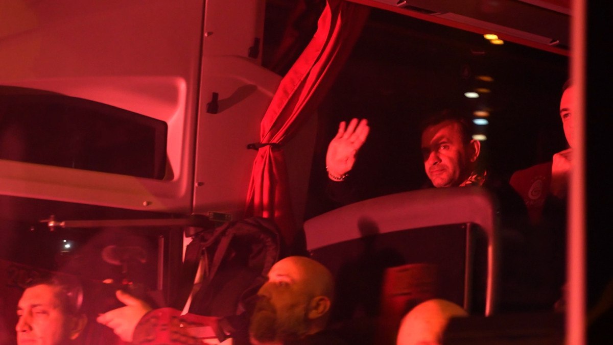 Galatasaray, Gaziantep FK ile Maç İçin Gaziantep'e Gitti