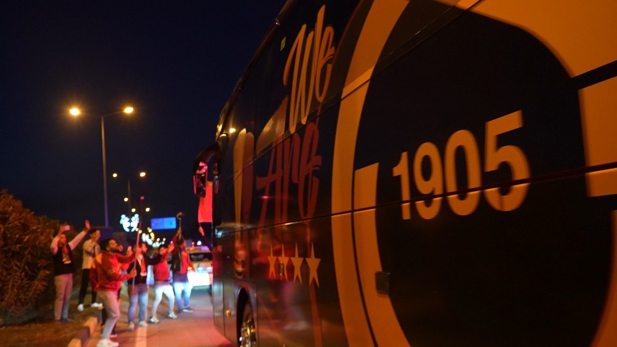 Galatasaray, Gaziantep FK ile Maç İçin Gaziantep'e Gitti