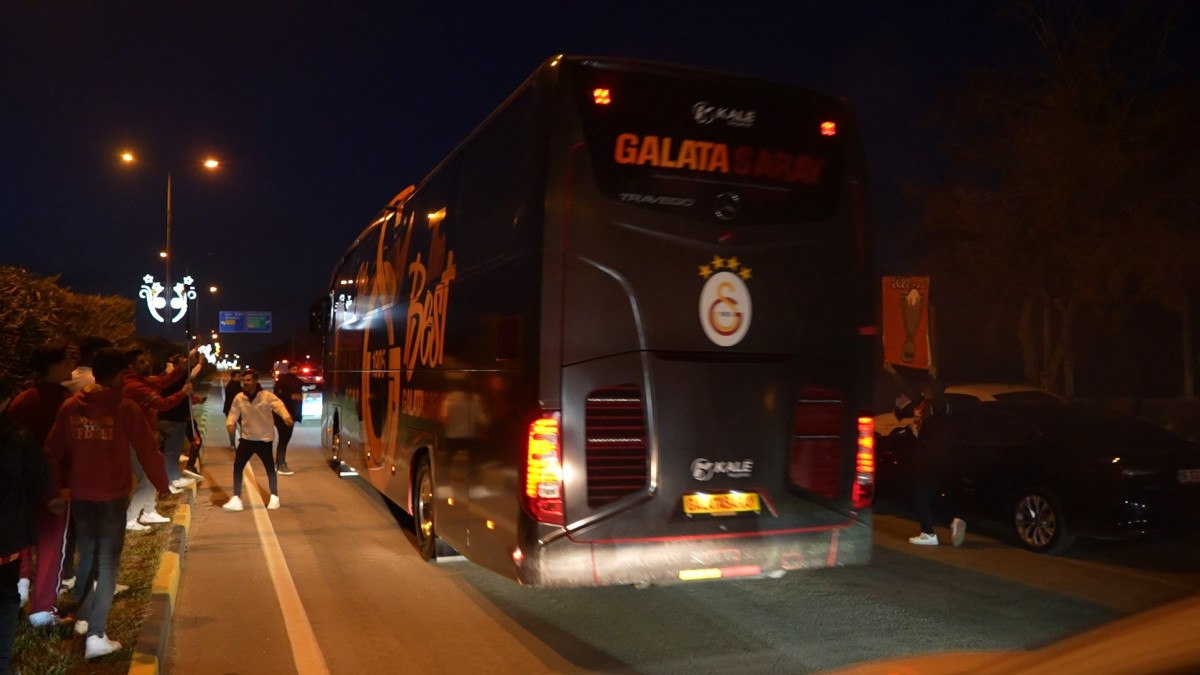 Galatasaray, Gaziantep FK ile Maç İçin Gaziantep'e Gitti