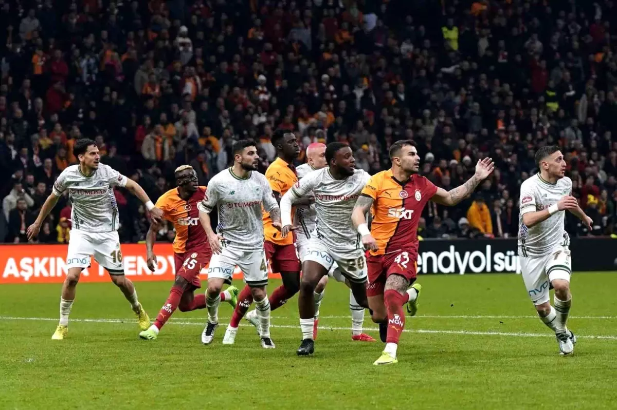 Galatasaray, Ziraat Türkiye Kupası C Kümesi 3. haftasında Konyaspor ile