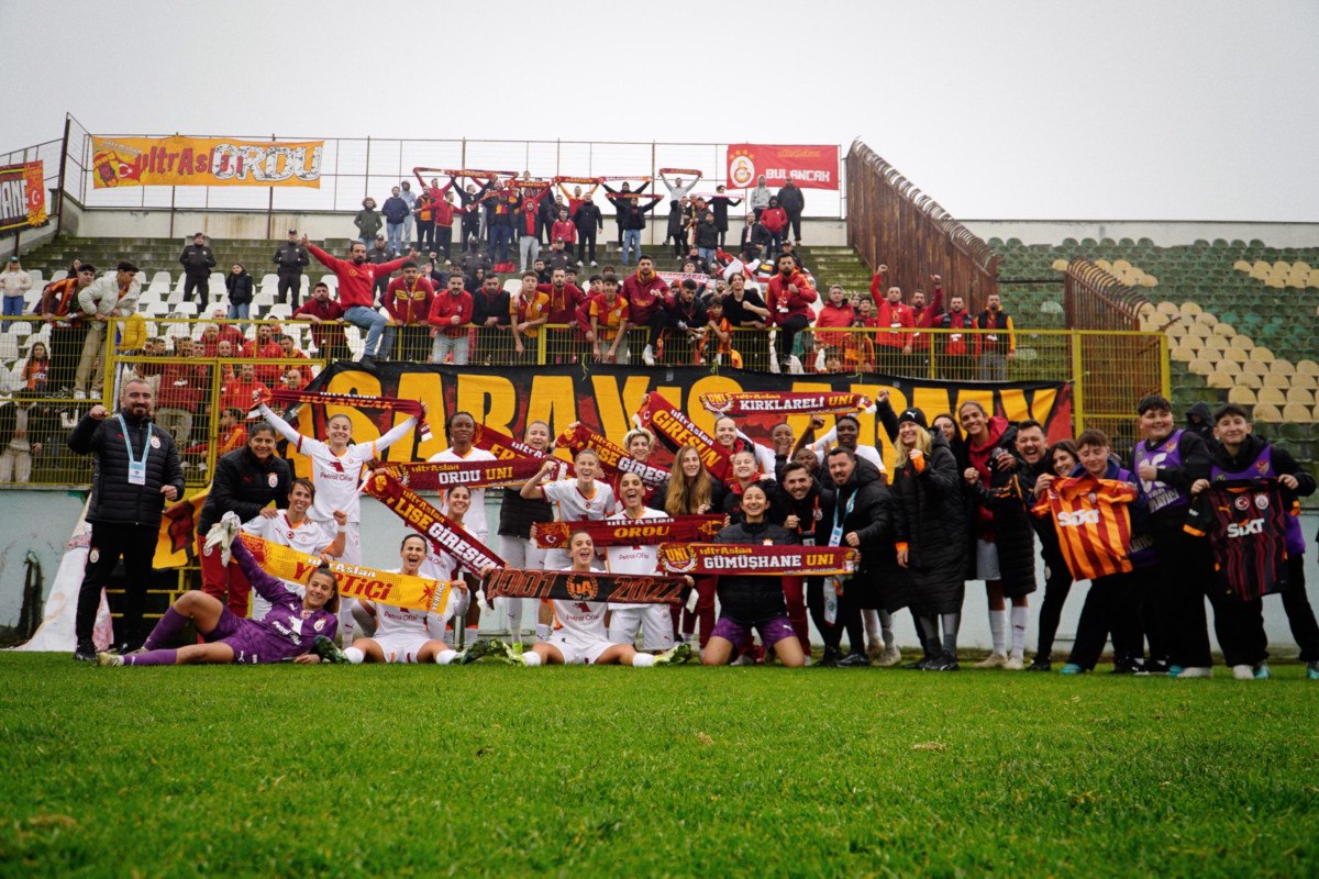 Galatasaray, Ünye Kadın Spor Kulübü'nü Farklı Geçti