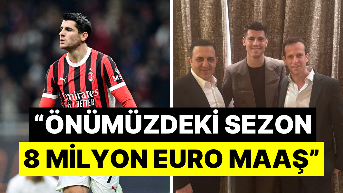 Galatasaray'ın Alvaro Morata transferinin maliyeti sonunda açıklandı. Bu transferin kulübe
