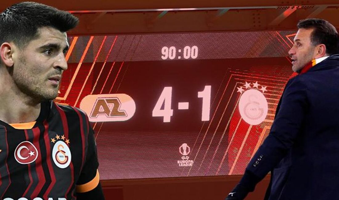Galatasaray, AZ Alkmaar karşısında aldığı mağlubiyetin ardından Okan Buruk'un değerlendirmelerini