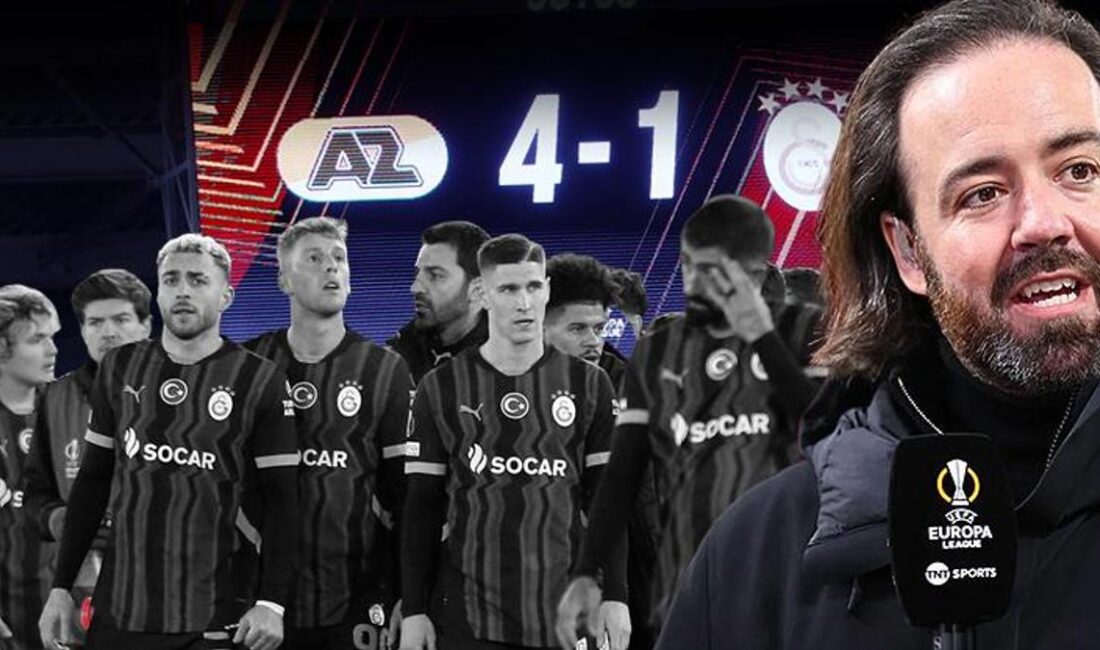 Galatasaray, Avrupa Ligi'nde AZ Alkmaar'a 4-1 mağlup olarak hayal kırıklığı