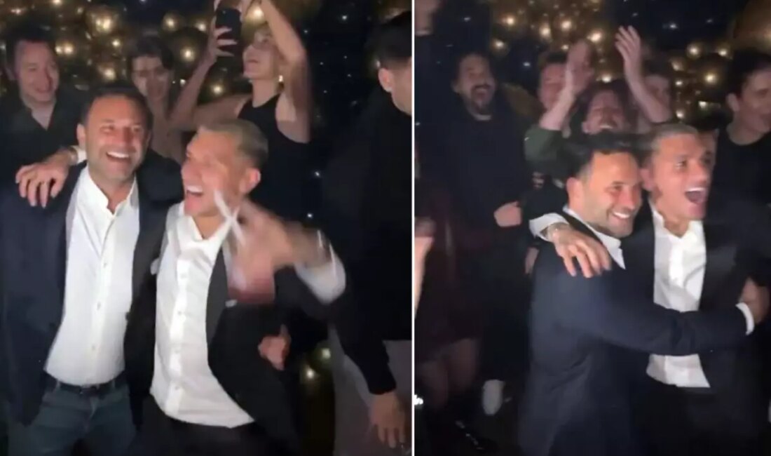 Galatasaray'ın yıldız futbolcusu Lucas Torreira'nın doğum günü kutlaması, özel anlar