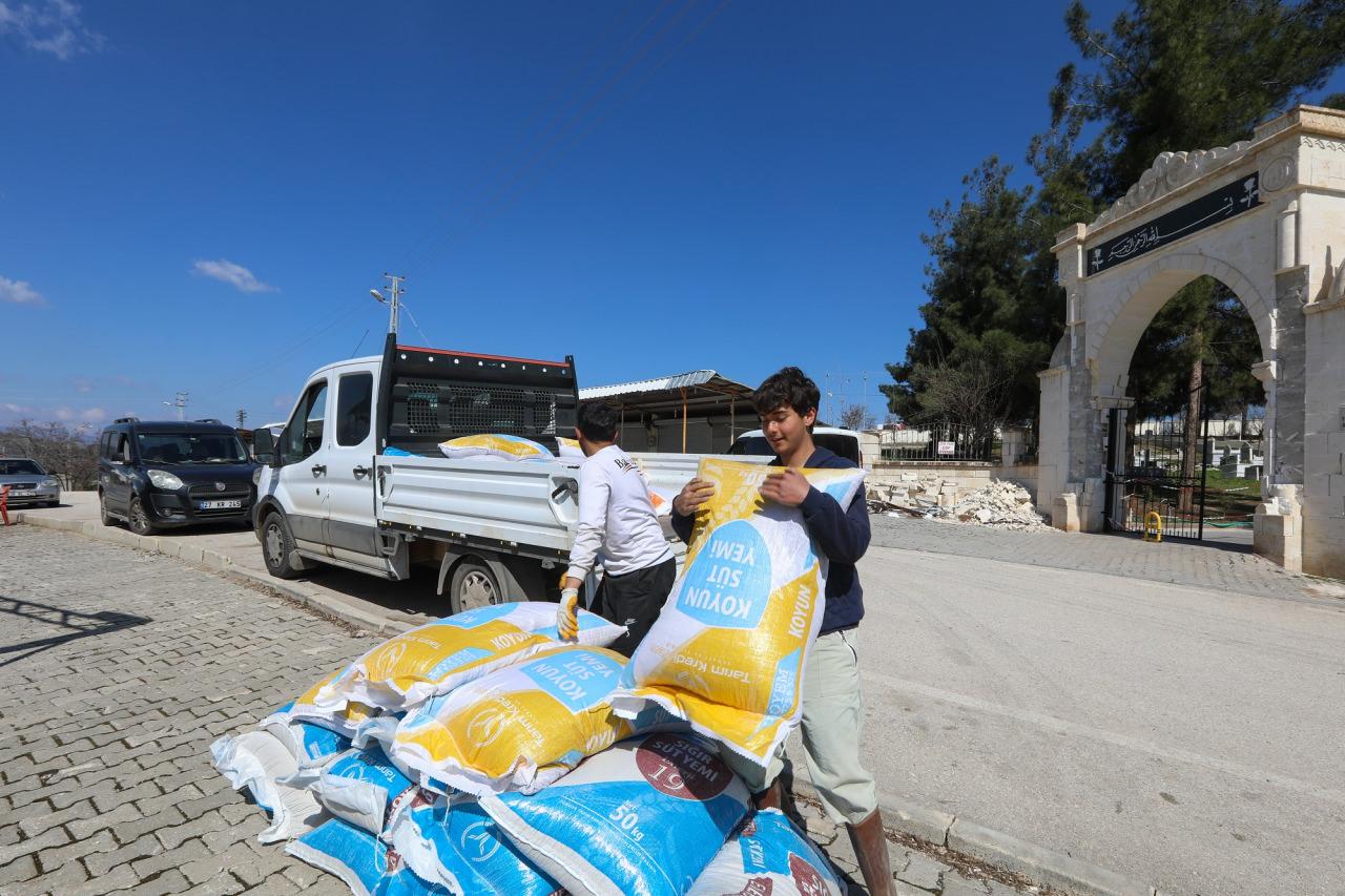 Gaziantep Büyükşehir Belediyesi'nin Deprem Sonrası Çiftçilere Verdiği Destekler