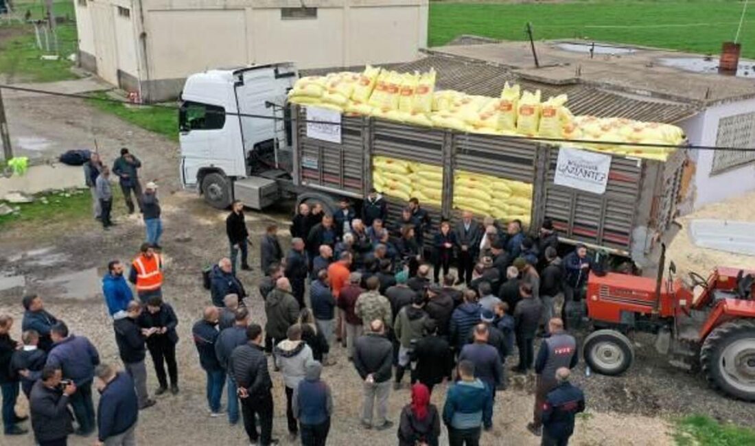 Gaziantep Büyükşehir Belediyesi, deprem sonrası çiftçilere sunduğu desteklerle tarımsal üretimi