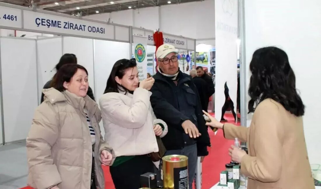 Germencik Belediyesi, İzmir Tarım Fuarı'nda ilçesinin tarımsal zenginliklerini tanıtarak yerel