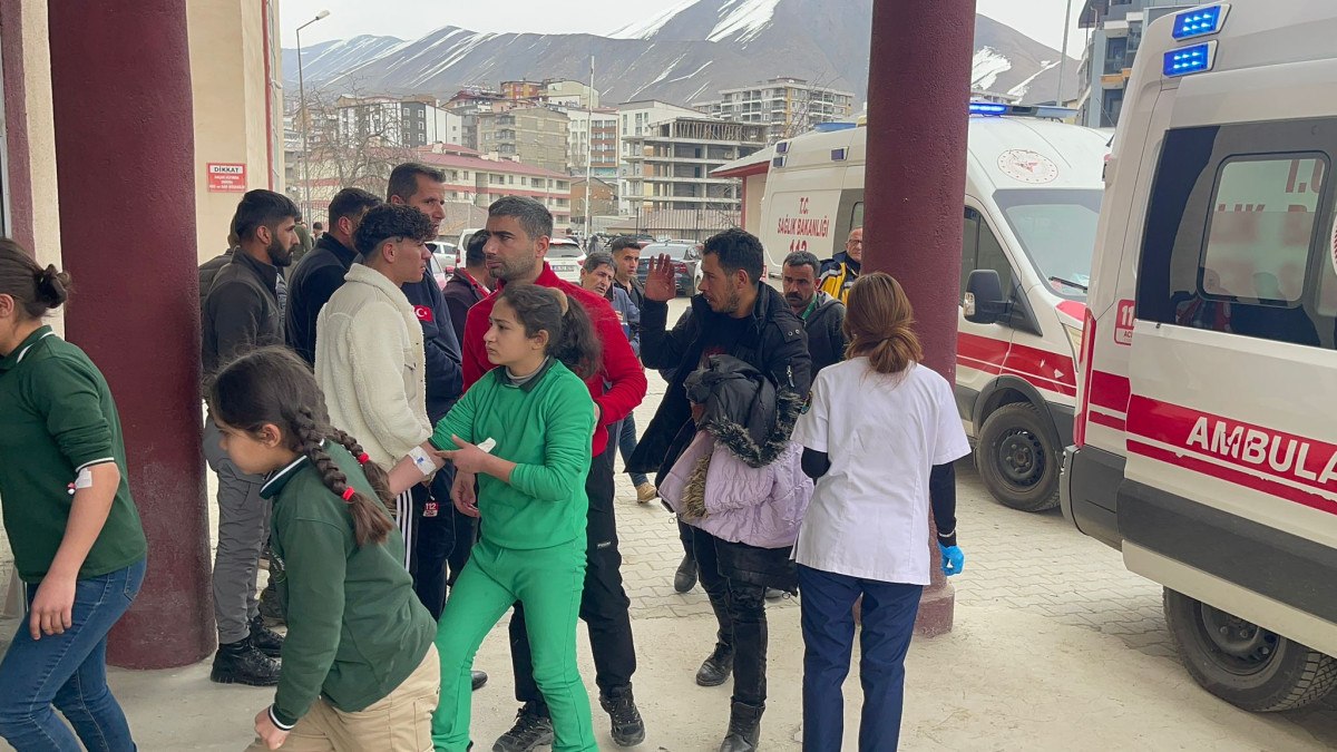 Hakkari'de Öğrenci Gıda Zehirlenmesi Olayı
