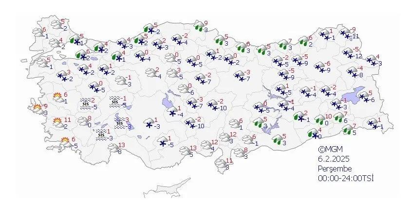 Hava Sıcaklıklarında Ani Düşüş Bekleniyor