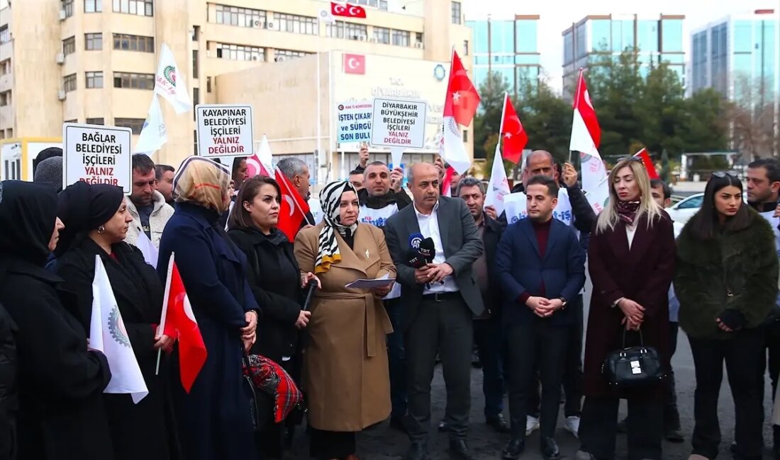 Hizmet-İş Sendikası, Diyarbakır'daki işçilere destek vermek amacıyla gerçekleştirdiği ziyarette, işçi