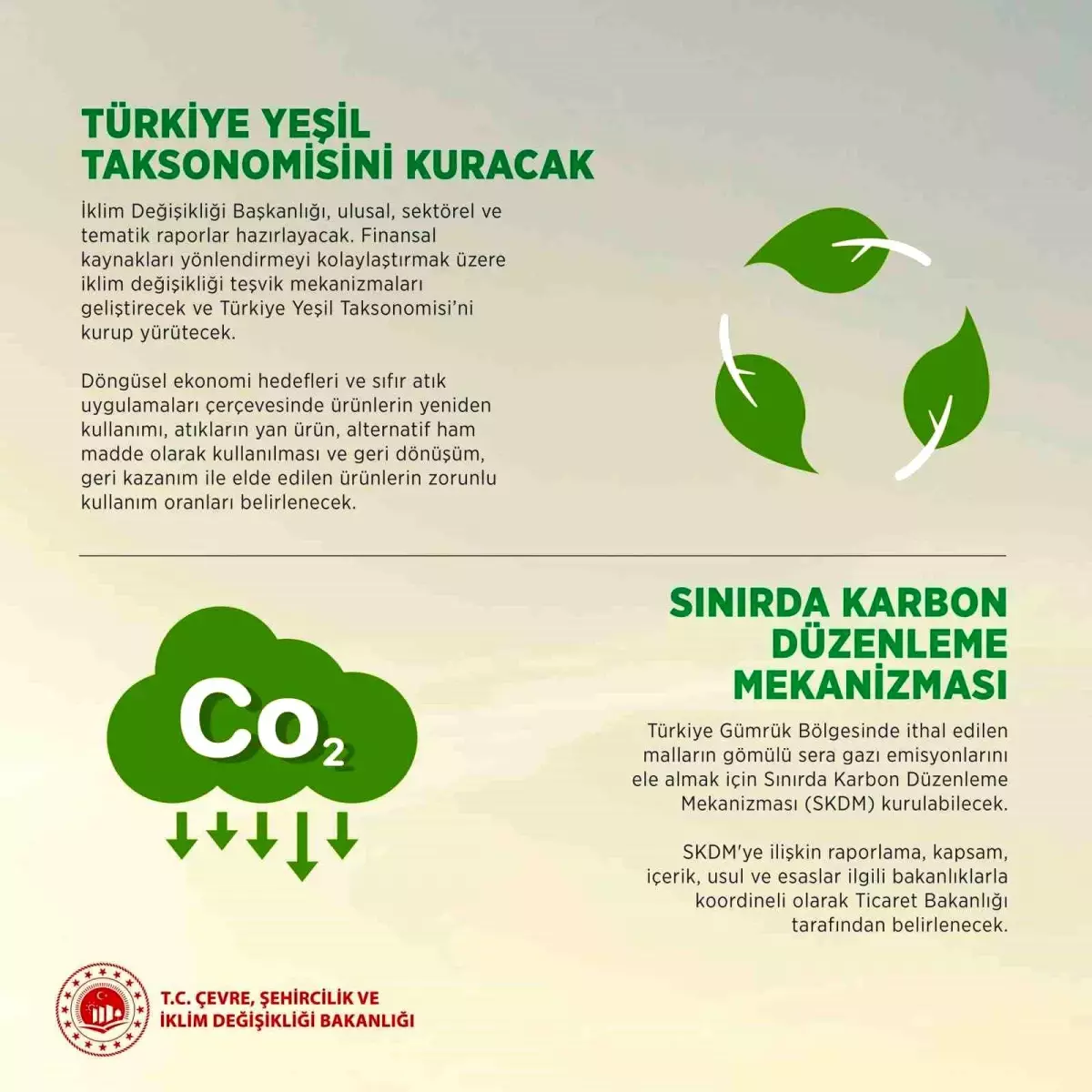 Etraf, Şehircilik ve İklim Değişikliği Bakanlığı İklim Değişikliği Başkanı Prof.