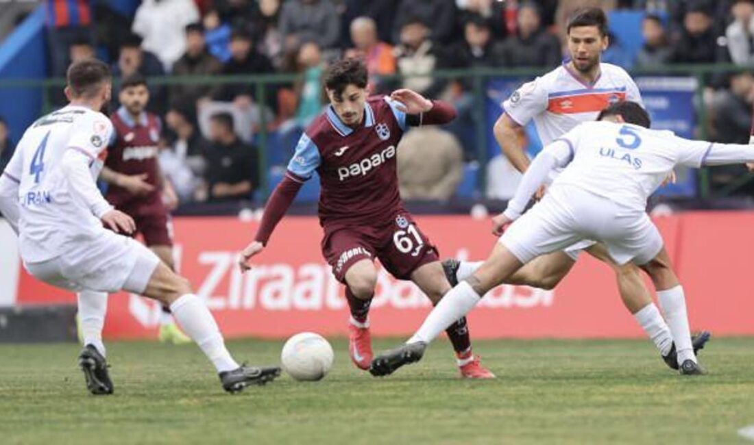 İskenderunspor ve Trabzonspor'un karşı karşıya geldiği Ziraat Türkiye Kupası A