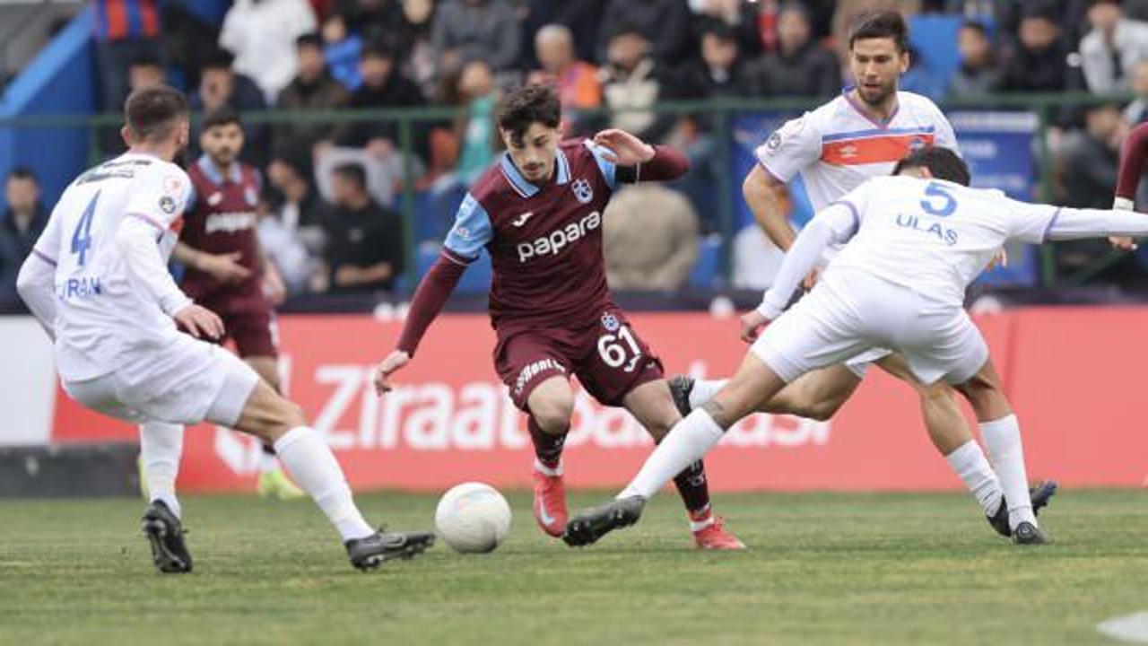 İskenderunspor ve Trabzonspor'un karşı karşıya geldiği Ziraat Türkiye Kupası A