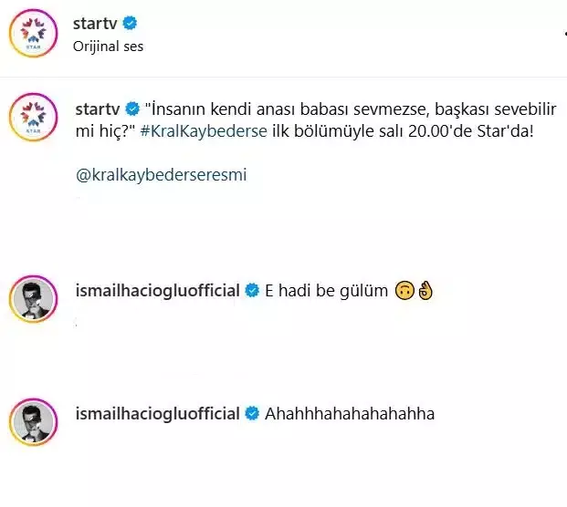 İsmail Hacıoğlu'ndan Dikkat Çeken Yorum