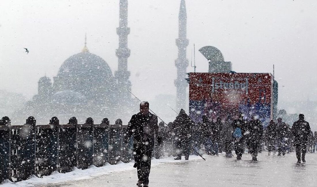 İstanbul'da cuma ve cumartesi günü kar yağışının tipi halinde şiddetini