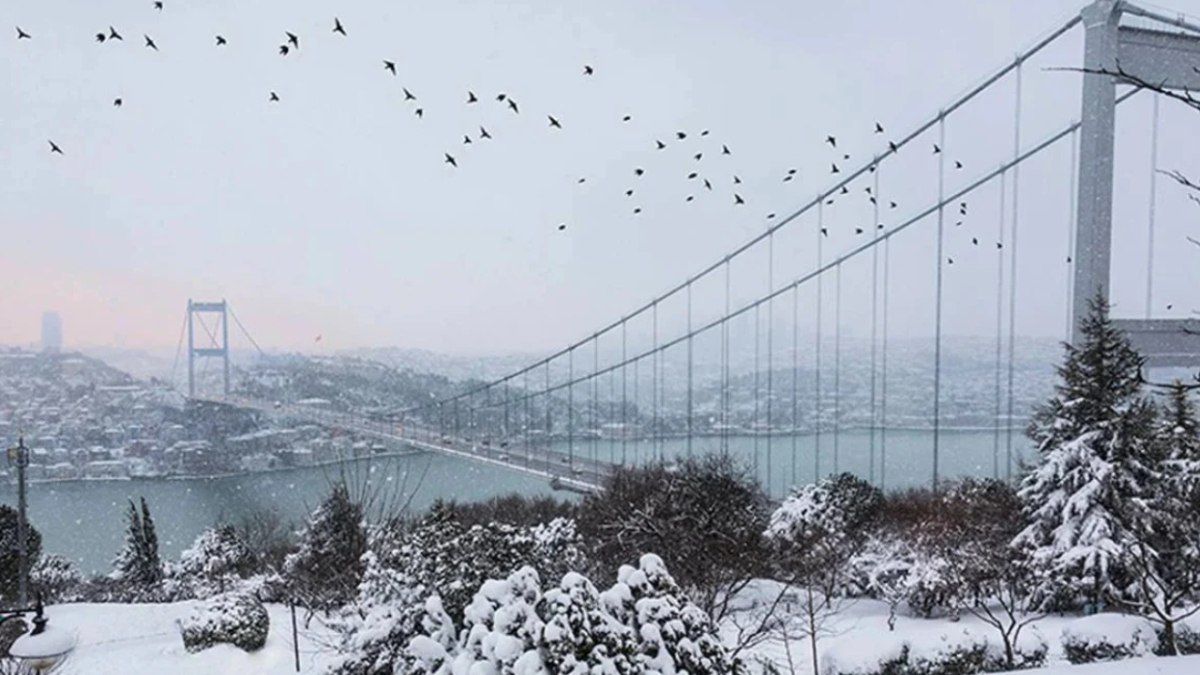 İstanbul'da beklenen kar yağışıyla ilgili güncel hava durumu bilgileri ve