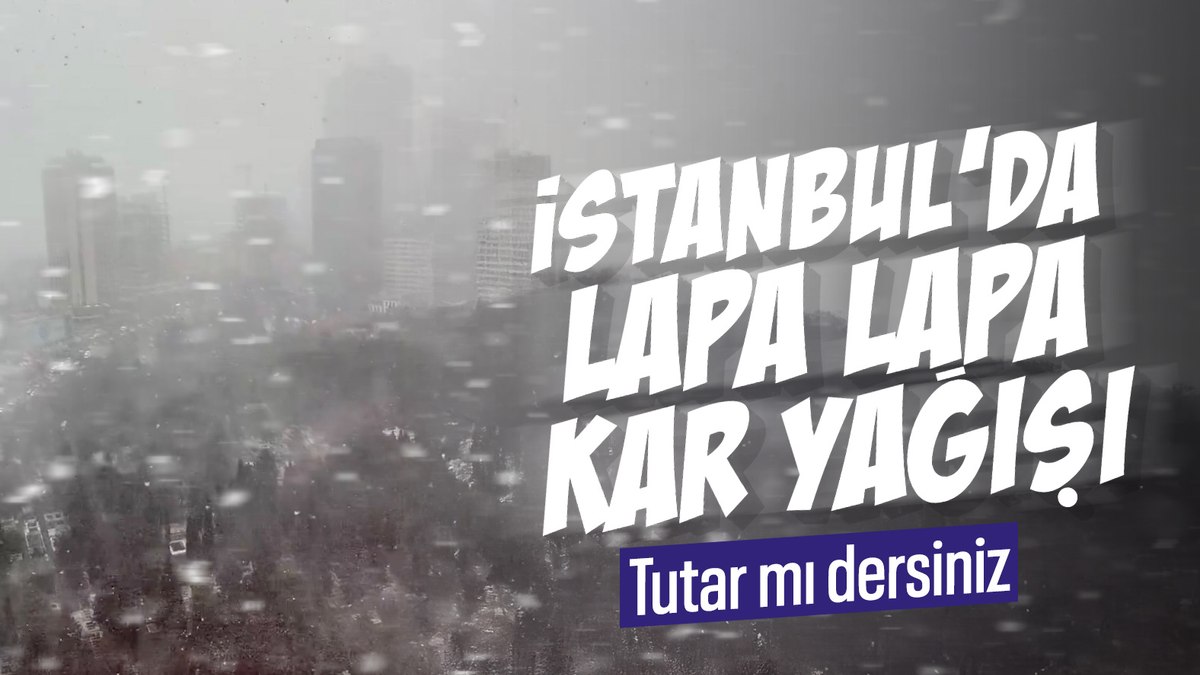 İstanbul'da beklenen kar yağışıyla ilgili meteoroloji uyarıları ve bu durumun