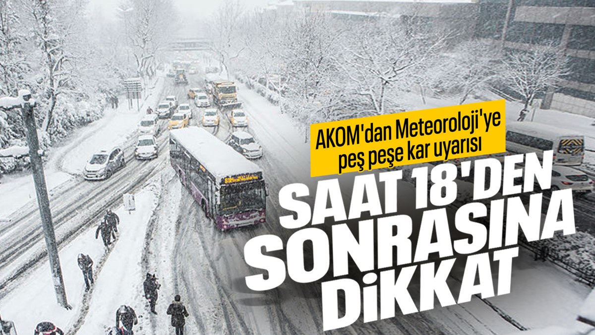 İstanbul'da beklenen kar yağışı başladı. Sürücüler, yoğun kar nedeniyle trafikte