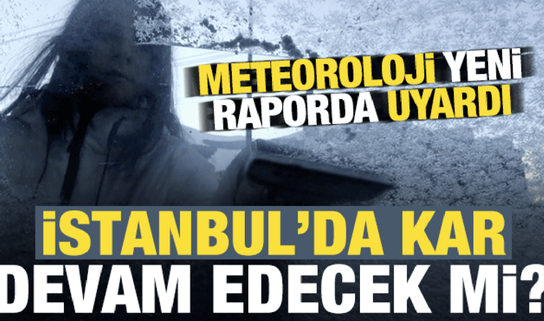 İstanbul'da kar yağışı etkisini sürdürmeye devam ediyor. Şehirdeki trafik, ulaşım