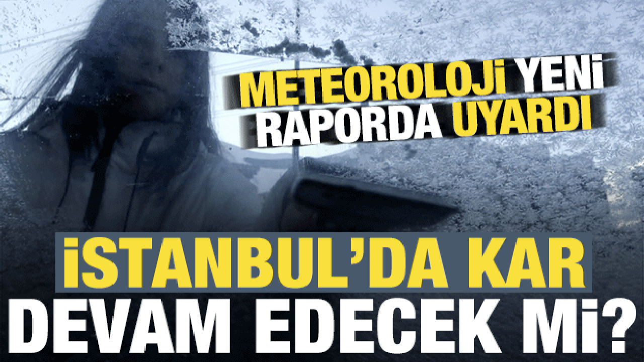 İstanbul'da kar yağışı etkisini sürdürmeye devam ediyor. Şehirdeki trafik, ulaşım