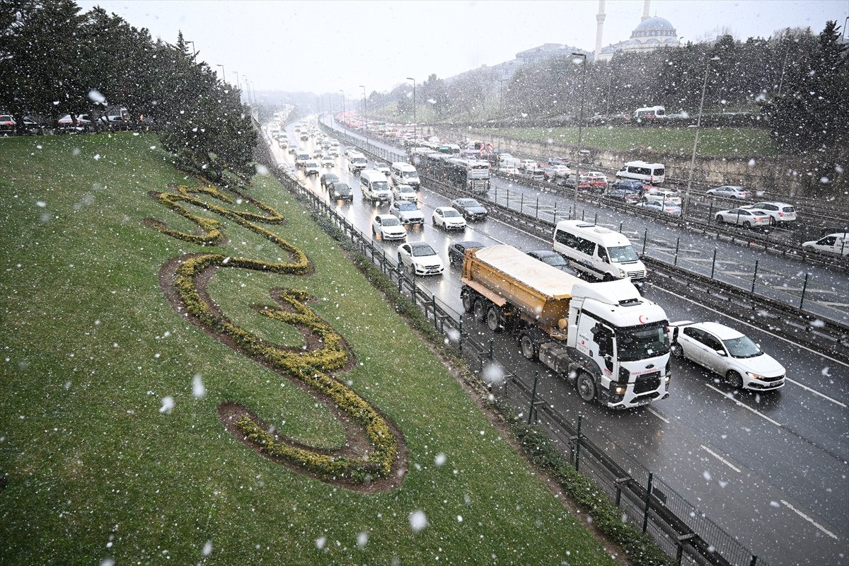 İstanbul'da Kar Yağışı ve Trafik Sorunları