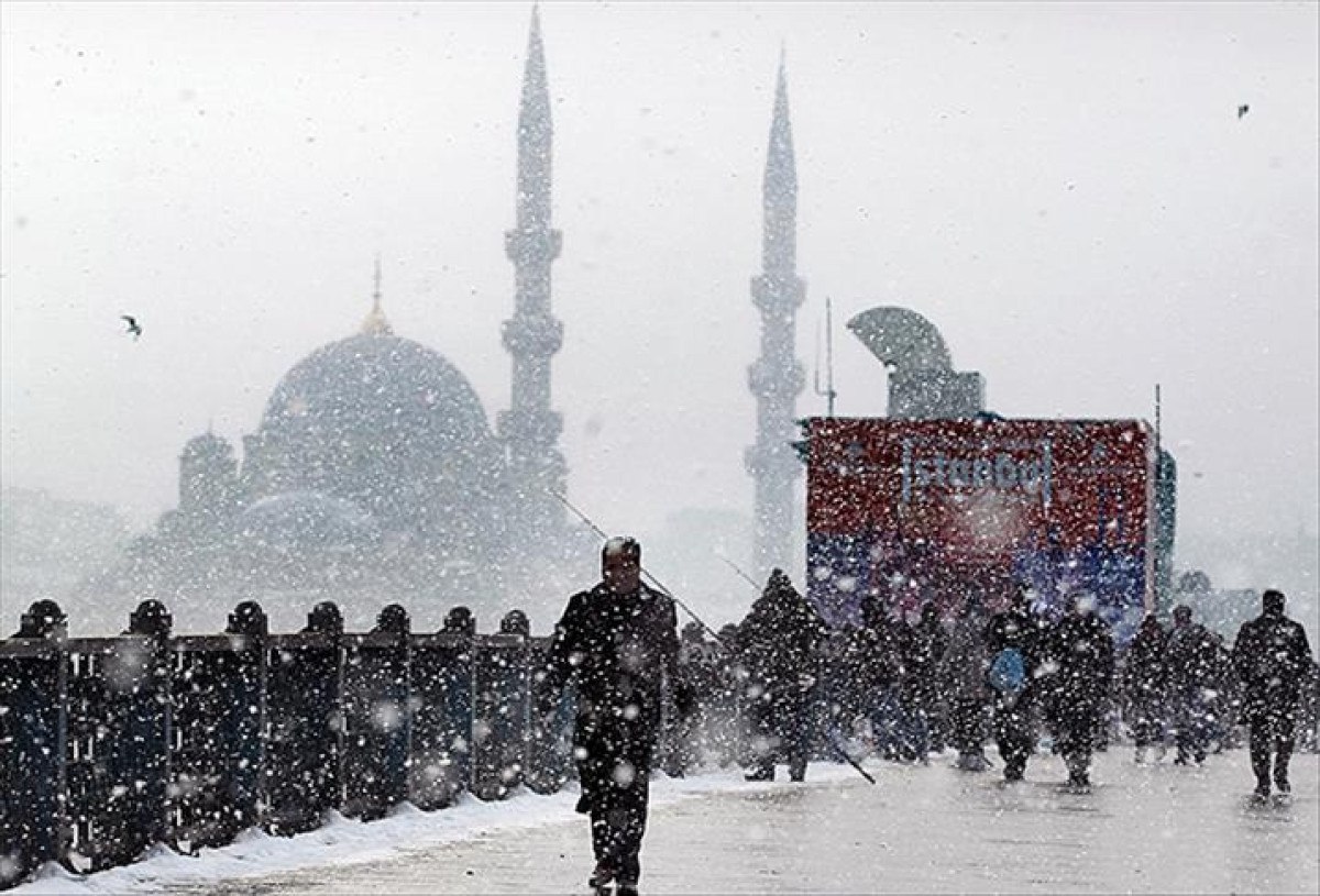 İstanbul'da Soğuk Hava ve Kar Yağışı Beklentisi