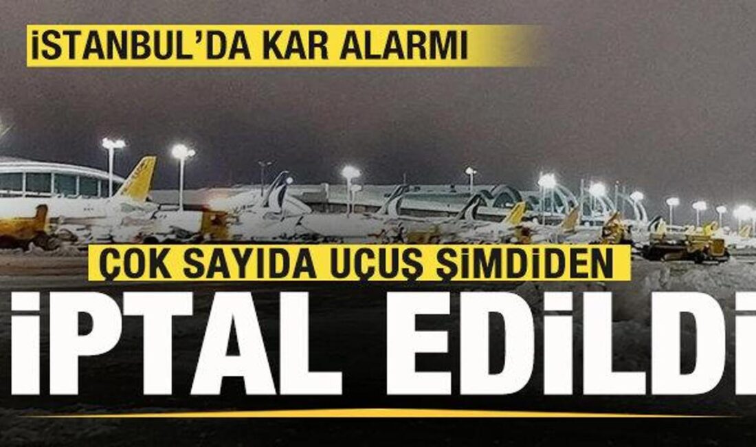 İstanbul'da beklenen soğuk hava ve kar yağışı hakkında önemli bilgiler.