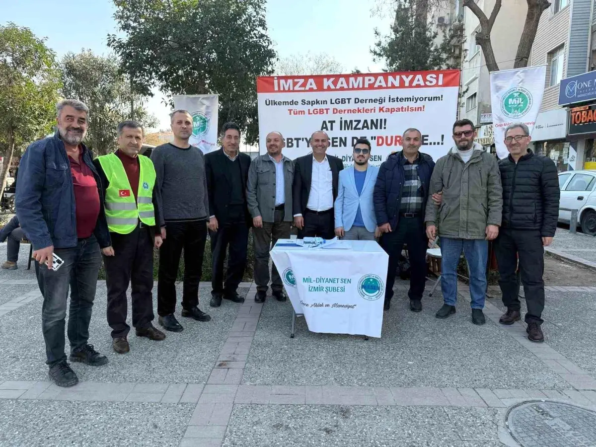 İzmir'de LGBT derneklerine karşı başlatılan imza kampanyası, toplumsal dayanışma ve