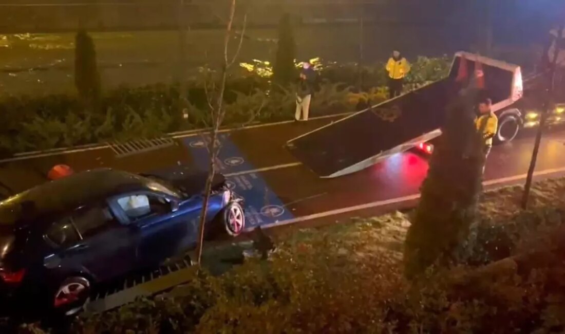 Kağıthane'de alkollü bir sürücünün dere kenarına düşmesi, trafik güvenliği konusundaki