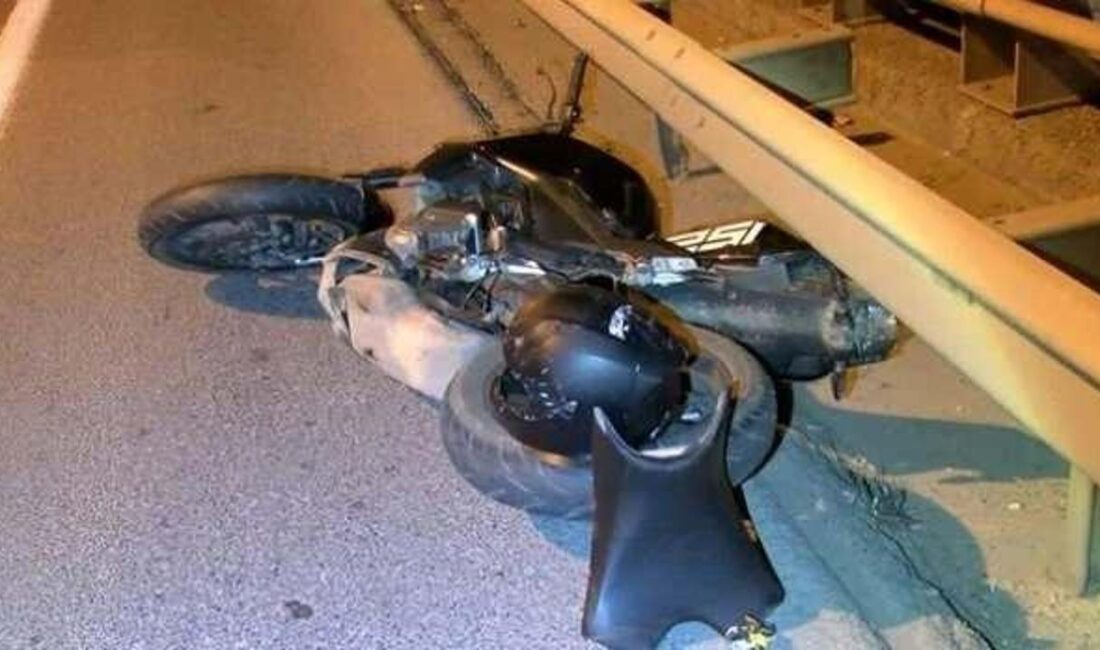 Kağıthane'de meydana gelen motosiklet kazasında 21 yaşındaki Sait Can Ş.
