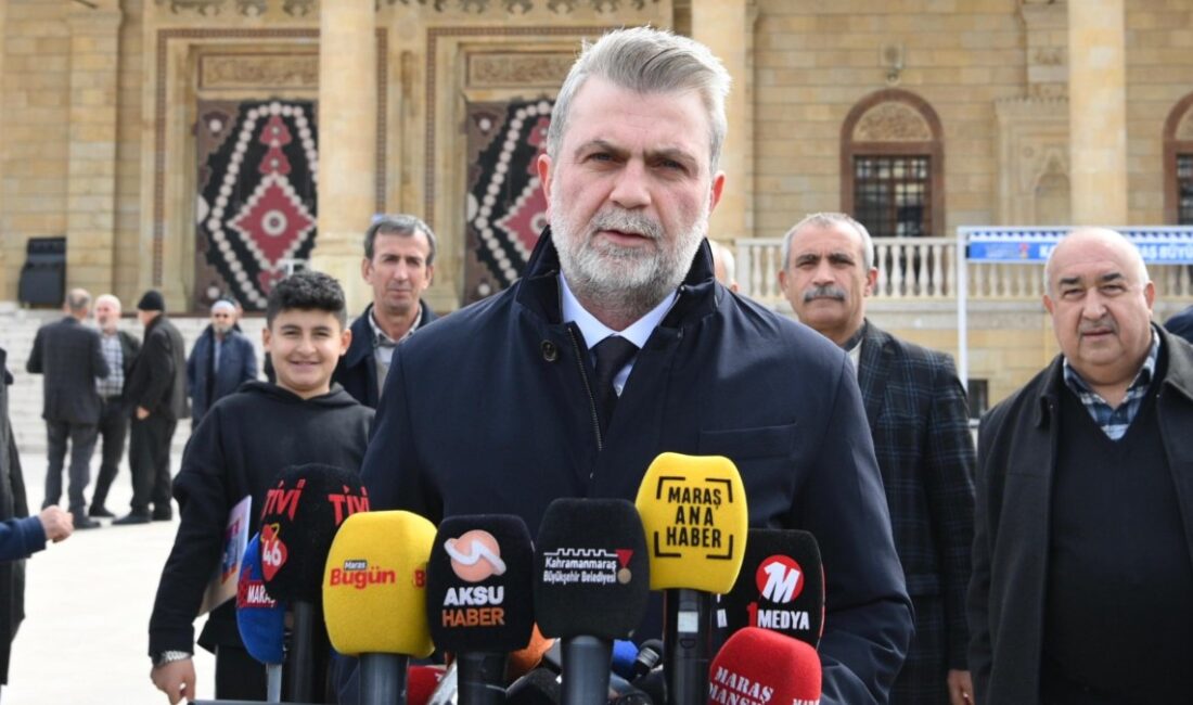 Ramazan'da yapılacak olan çalışmaları açıklayan Kahramanmaraş Büyükşehir Belediye Başkanı Fırat