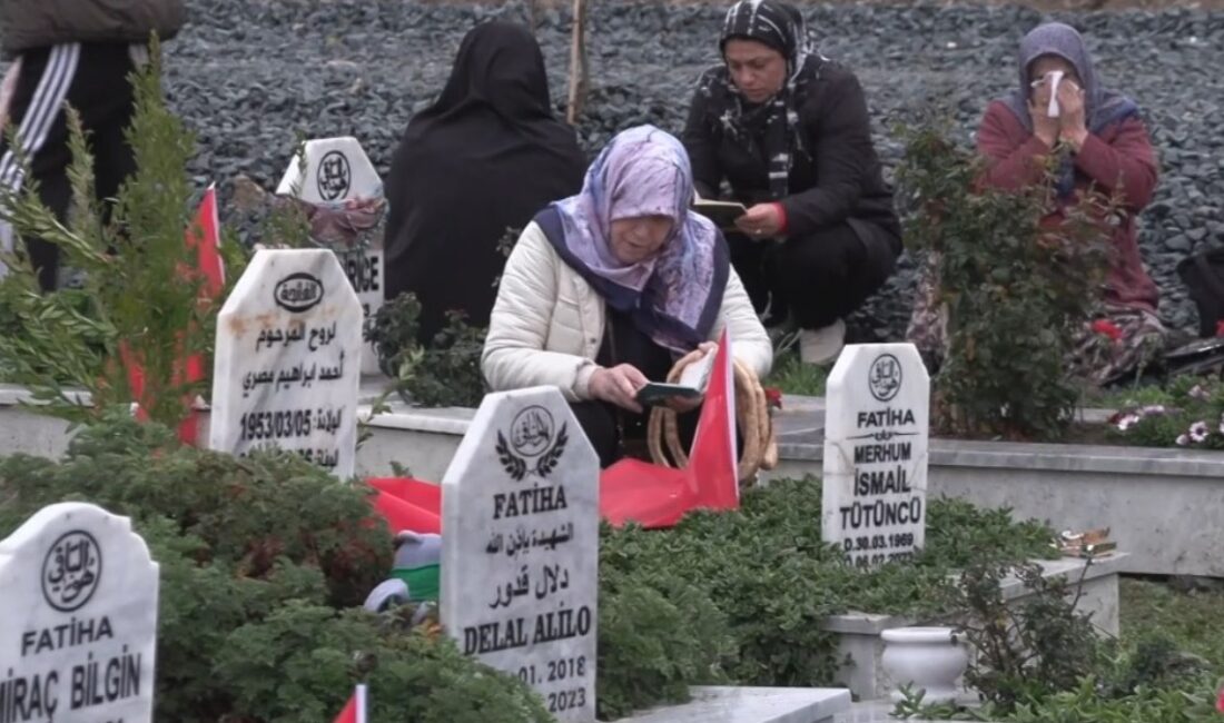 Kahramanmaraş merkezli depremler sonrası Hatay'daki acı kayıpları ve anma törenlerini