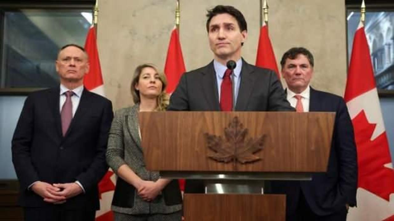 Kanada Başbakanı Justin Trudeau, Trump'ın gümrük politikalarına sert bir yanıt