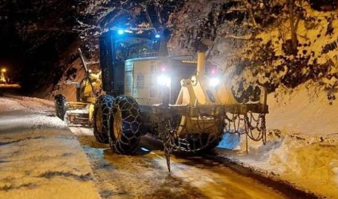 Kar yağışı sonrası Doğu Karadeniz'de ulaşım zorlukları artıyor. Yol kapanmaları,