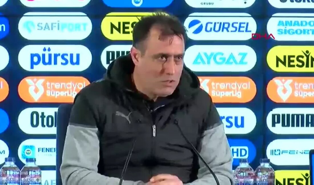 Kasımpaşa'nın Yardımcı Antrenörü Serhat Sütlü, Fenerbahçe'ye 3-1 kaybettikleri maç sonrası