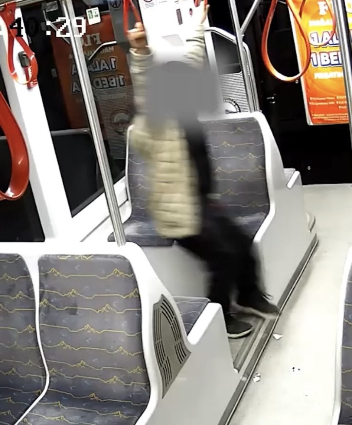 Kayseri'de Tramvayda Yaşanan Skandal Olay
