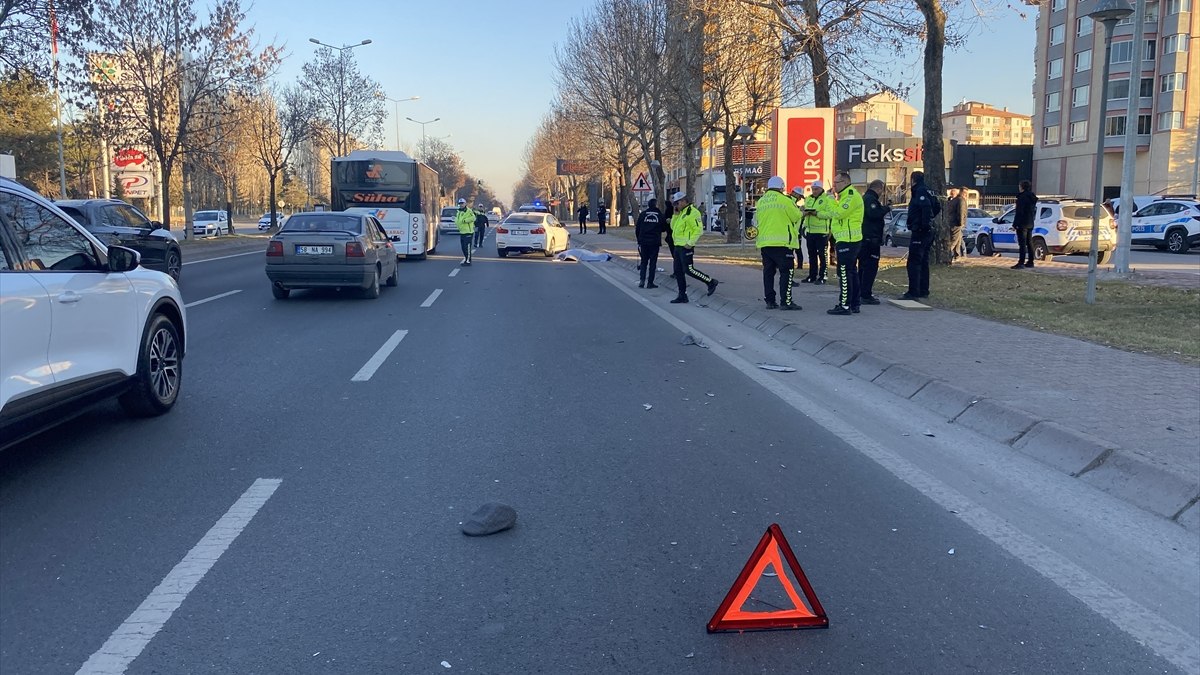 Kayseri'de meydana gelen trafik kazasında 62 yaşındaki bir yaya hayatını