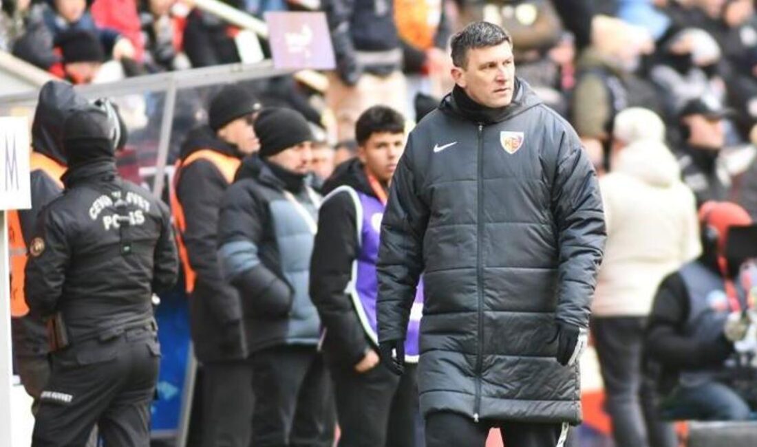 Göztepe'yi sahasında 1-0'lık skorla yenen Bellona Kayserispor'un teknik yöneticisi Sergej