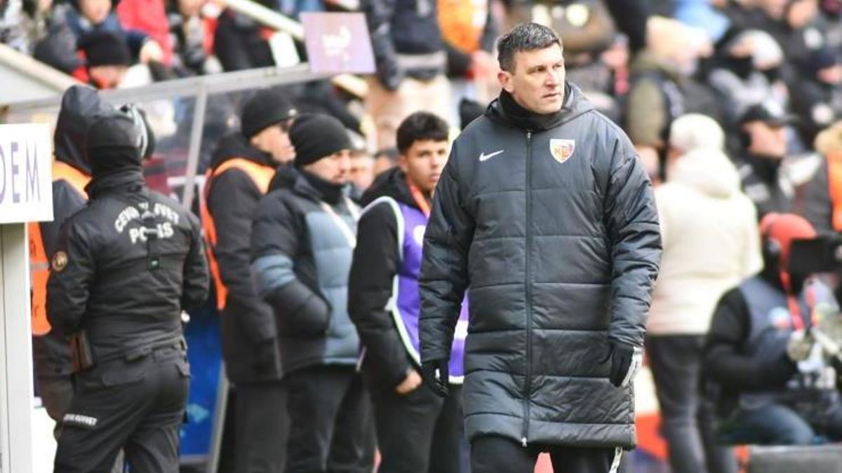 Göztepe'yi sahasında 1-0'lık skorla yenen Bellona Kayserispor'un teknik yöneticisi Sergej