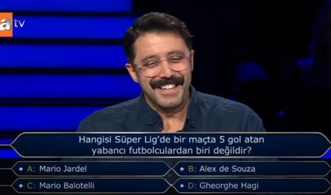 Kim Milyoner Olmak İster'de heyecan dorukta! Süper Lig sorusuyla izleyicileri