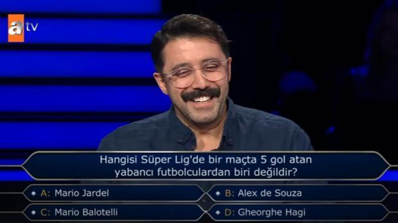 Kim Milyoner Olmak İster'de heyecan dorukta! Süper Lig sorusuyla izleyicileri