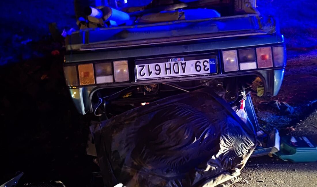 Kırklareli'de meydana gelen trafik kazasında 2 kişi yaralandı. Olayın detayları,