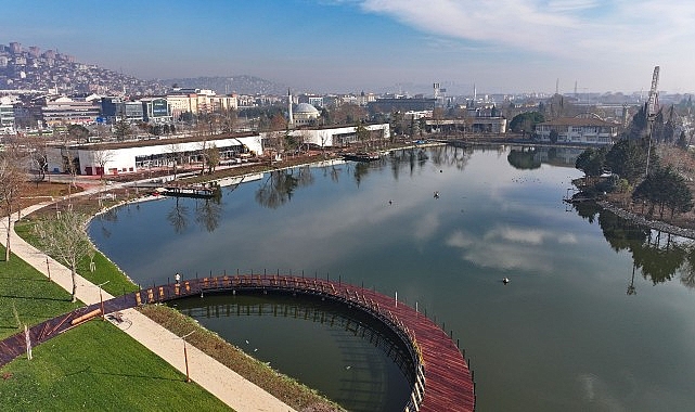 Kocaeli Büyükşehir Belediyesi'nin İzmit Millet Bahçesi Projesi, yeşil alanları artırarak