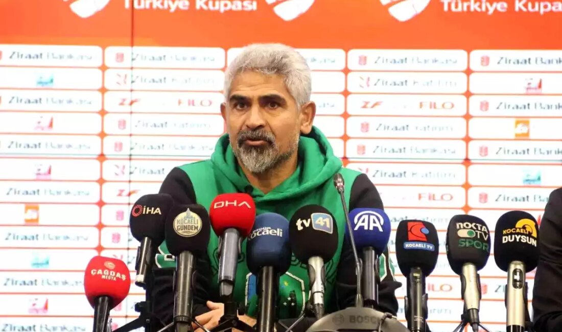 Kocaelispor Teknik Direktörü İsmet Taşdemir, Sivasspor maçı sonrası önemli açıklamalarda