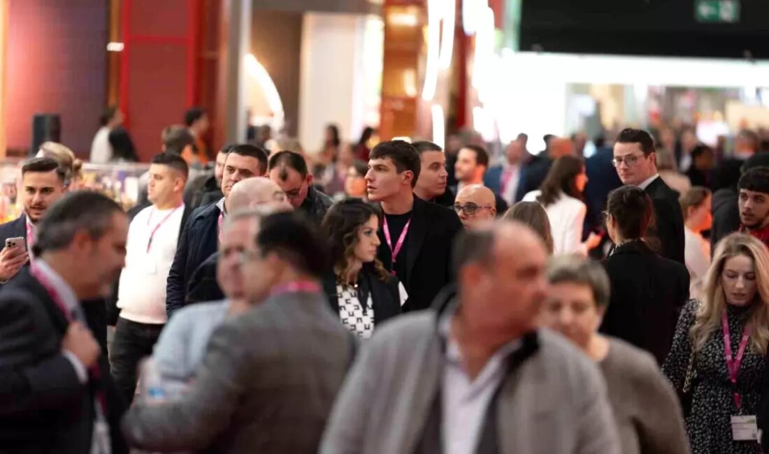 Köln'de düzenlenen ISM Cologne, dünyanın en büyük şekerleme ve atıştırmalık