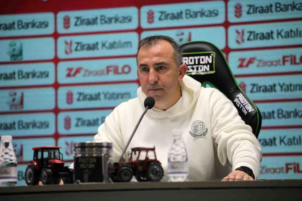 Konyaspor Teknik Direktörü Recep Uçar, Türkiye Kupası'na dair önemli açıklamalarda