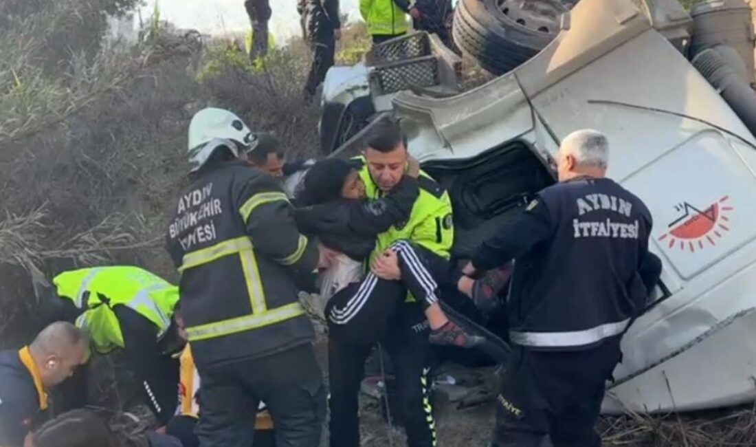 Kuşadası'nda meydana gelen tır kazasında 1 kişi hayatını kaybetti, 3